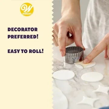 Wilton Fondant for Stunning Cake Decorations 4.4 oz