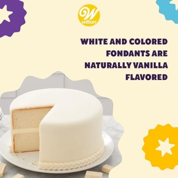 Wilton Fondant for Stunning Cake Decorations 4.4 oz