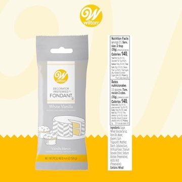 Wilton Fondant for Stunning Cake Decorations 4.4 oz