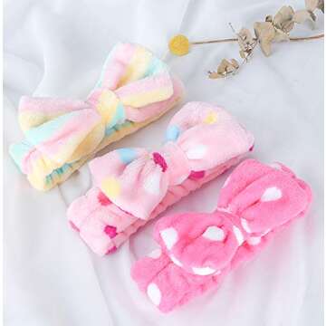 Teqifu Spa Headband Set for Women | Stylish Comfort