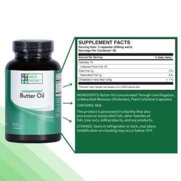Concentrated High Vitamin Butter Oil Capsules Online