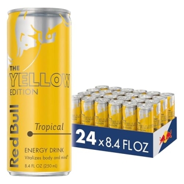 Red Bull Energy Drink Yellow Edition - 24 Pack, 8.4 fl oz
