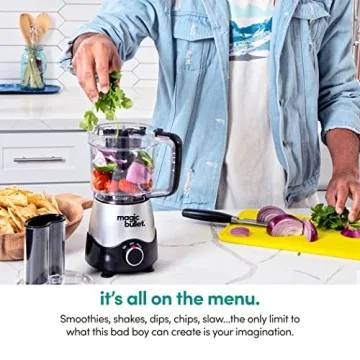 Magic Bullet Kitchen Express - Compact Food Processor & Blender