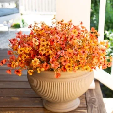 12 Bundles of Artificial Eucalyptus Leaves for Decoration