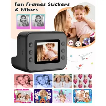 LETSHAHA Instant Print Camera for Kids - Fun & Easy Photography