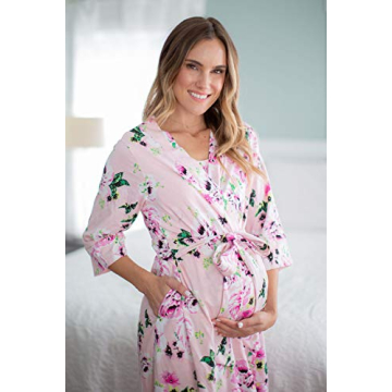 Baby Be Mine Maternity Robe Stylish Comfort for Moms