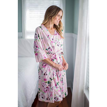 Baby Be Mine Maternity Robe Stylish Comfort for Moms