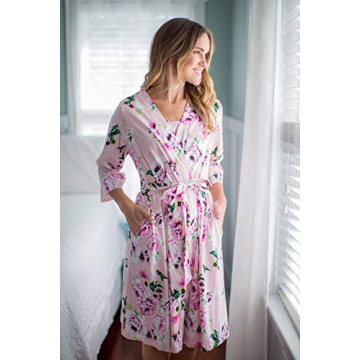 Baby Be Mine Maternity Robe Stylish Comfort for Moms
