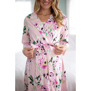 Baby Be Mine Maternity Robe Stylish Comfort for Moms