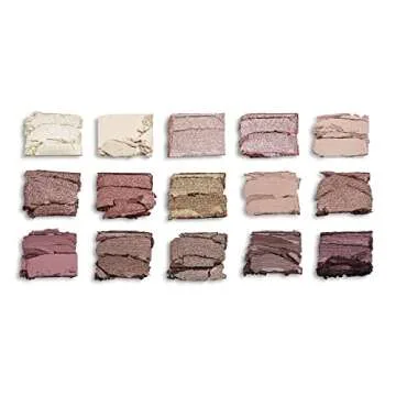 Revolution Reloaded Eyeshadow Palette - 15 Highly Pigmented Shades