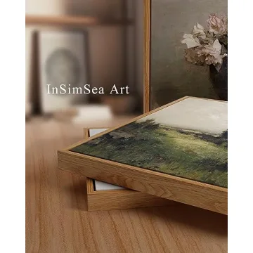 Elegant InSimSea Framed Canvas Vintage Decor Art