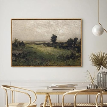 Elegant InSimSea Framed Canvas Vintage Decor Art