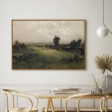 Elegant InSimSea Framed Canvas Vintage Decor Art