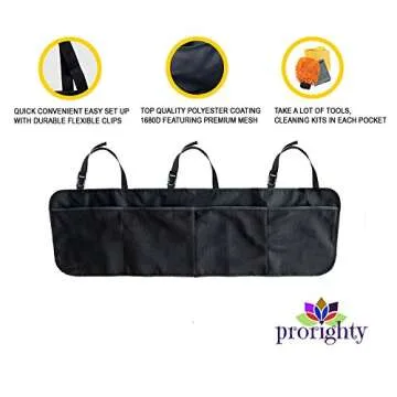 Prorighty Auto Trunk Organizer for Compact Cars and SUVs