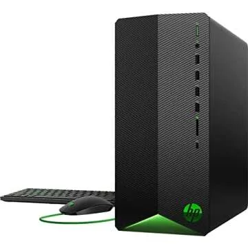 HP Pavilion Gaming Desktop with RTX 3060 | 32GB RAM, i5 Processor, 4TB Storage