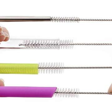 Long Straw Brush Set for Effective Cleaning Solutions