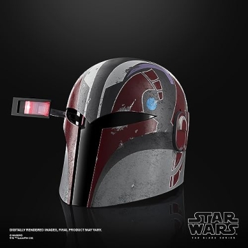 STAR WARS AHSOKA Sabine Wren Helmet with LED Effects