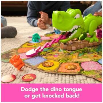 Spin Master Games, Snack-O-Saurus Rex, Interactive Dinosaur Toy for Kids, Board Games for Family Night, 2-4 Players, for Ages 5 & Up