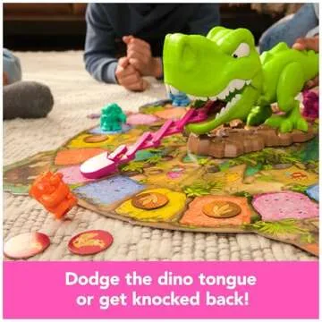 Interactive Dinosaur Board Game for Kids Family Fun