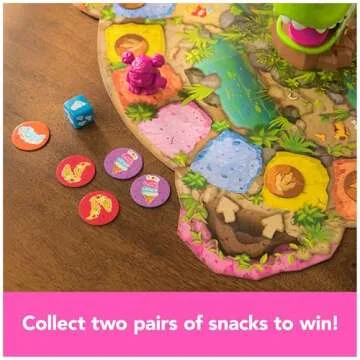 Interactive Dinosaur Board Game for Kids Family Fun