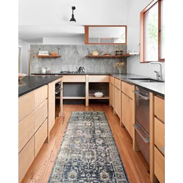 Loloi Teagan Denim Pebble Area Rug Elegant Durable