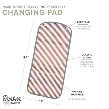 Parker Baby Changing Pad for Easy Diaper Changes Anytime