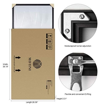 MOTINI Abstract Woman Flower Prints Framed Wall Art