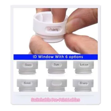 Fullplus Portable Silicone Squeezable Bottles Refillable Cosmetic Gym Containers Travel TSA Approved Tube Set with Shower Lanyard for Shampoo Lotion(3.3 oz,Pack of 4)