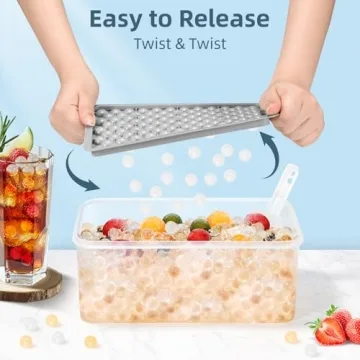 WIBIMEN Mini Ice Cube Trays for Perfect Tiny Ice Balls