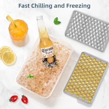 WIBIMEN Mini Ice Cube Trays for Perfect Tiny Ice Balls