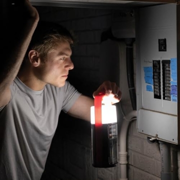 Ontel Battery Daddy Lantern - Ultra-Bright Utility Light