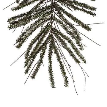 Vickerman 7' Vienna Twig Artificial Christmas Tree Unlit - Artificial Christmas Tree, Seasonal Indoor Home Decor - Green PVC Pine Needle - Metal Tree Stand Included