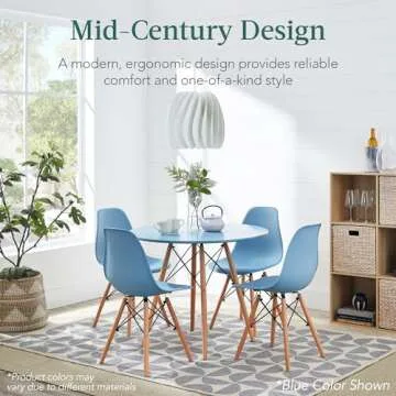 Compact 5-Piece Modern Dining Set for Home & Apartment