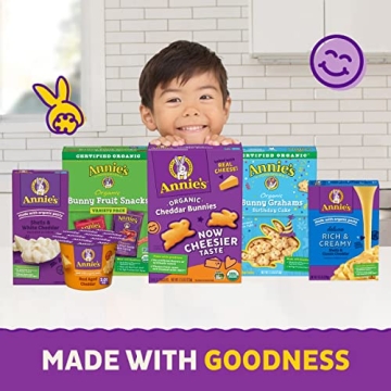 Annie's Organic Original Cheddar Squares Snack Crackers 11.25oz