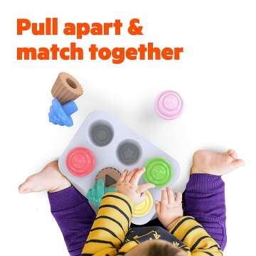 Bright Starts Sweet Cupcakes Shape Sorter Toy