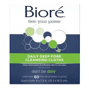 Bioré Makeup Removing Wipes - 60 Count