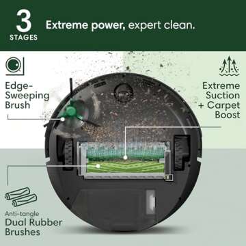 iRobot Roomba Plus 504 – Smart Vacuum with AutoEmpty Dock