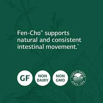 Standard Process Fen-Cho - Whole Food Bowel and Digestive Health with Collinsonia Root, Fenugreek Seed, Bile Salts, and Okra Fruit - 90 Capsules