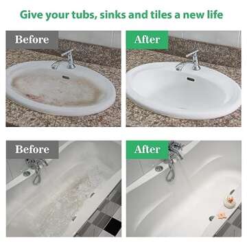 NADAMOO Bath Refinishing Spray Kit - Easy DIY Upgrade