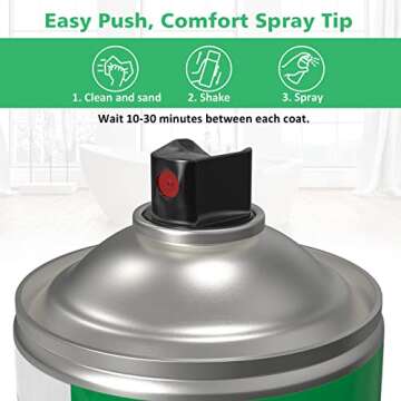 NADAMOO Bath Refinishing Spray Kit - Easy DIY Upgrade