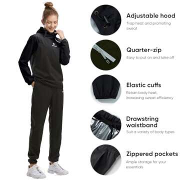 HOTSUIT Sauna Suit for Women - Effective Weight Loss Gear