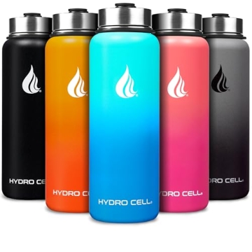 Discover Hydro Cell Stainless Steel Insulated Water Bottle - Hot & Cold, Durable Design!