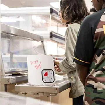 Time Timer MOD with Dry Erase Board — 60-Minute Student Visual Dial Timer with Small Desk Reminder Whiteboard — For Daily Task Listing, Classroom and Office Reminder, Homeschooling for Kids and Adults