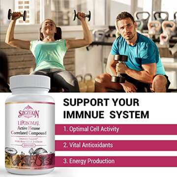 1500mg Liposomal Organic Immune Support Supplement