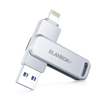MFi Certified 256GB iPhone Flash Drive - High Speed USB Stick & Photo Backup