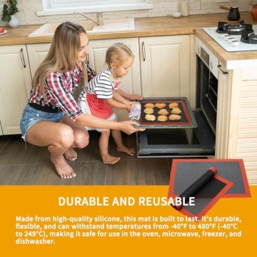 Professional Non-Stick Bread Baking Mat - Perforated Design