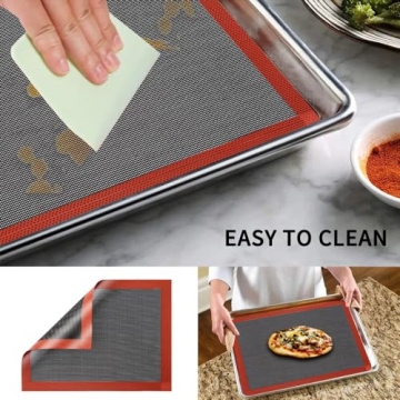 Professional Non-Stick Bread Baking Mat - Perforated Design