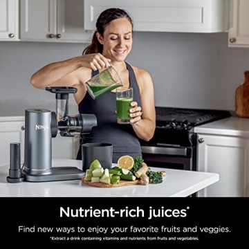 Ninja JC151 NeverClog Cold Press Juicer - Powerful & Quiet