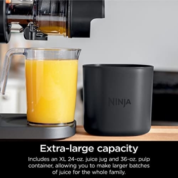 Ninja JC151 NeverClog Cold Press Juicer - Powerful & Quiet