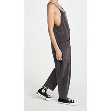 Free People Hot Shot One-Piece Activewear Wash Black for Women